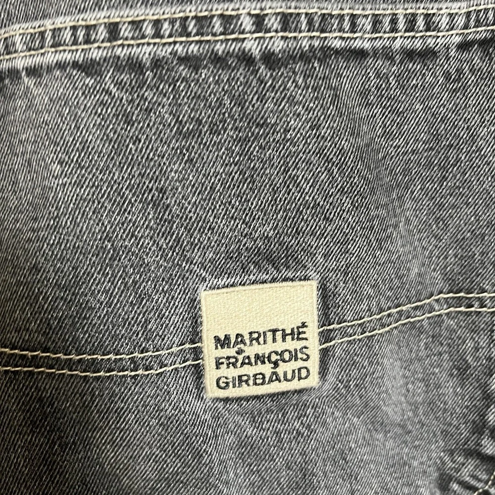 Vintage Marithe‎ Francois Girbaud Jeans Mens 40x31 Gray Baggy Wide Leg Carpenter